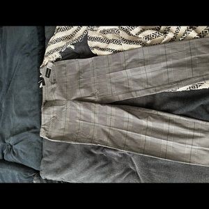 Grey and blue slacks, size XL, New with tags!